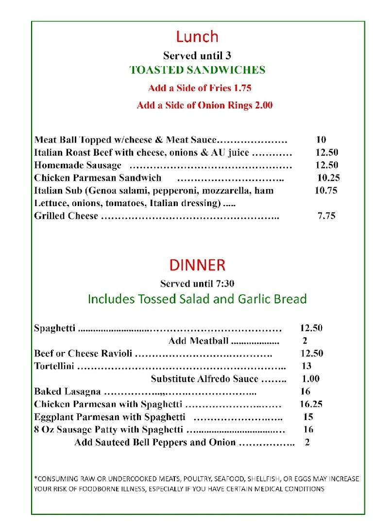 Big Italian (Formerly Galati's)