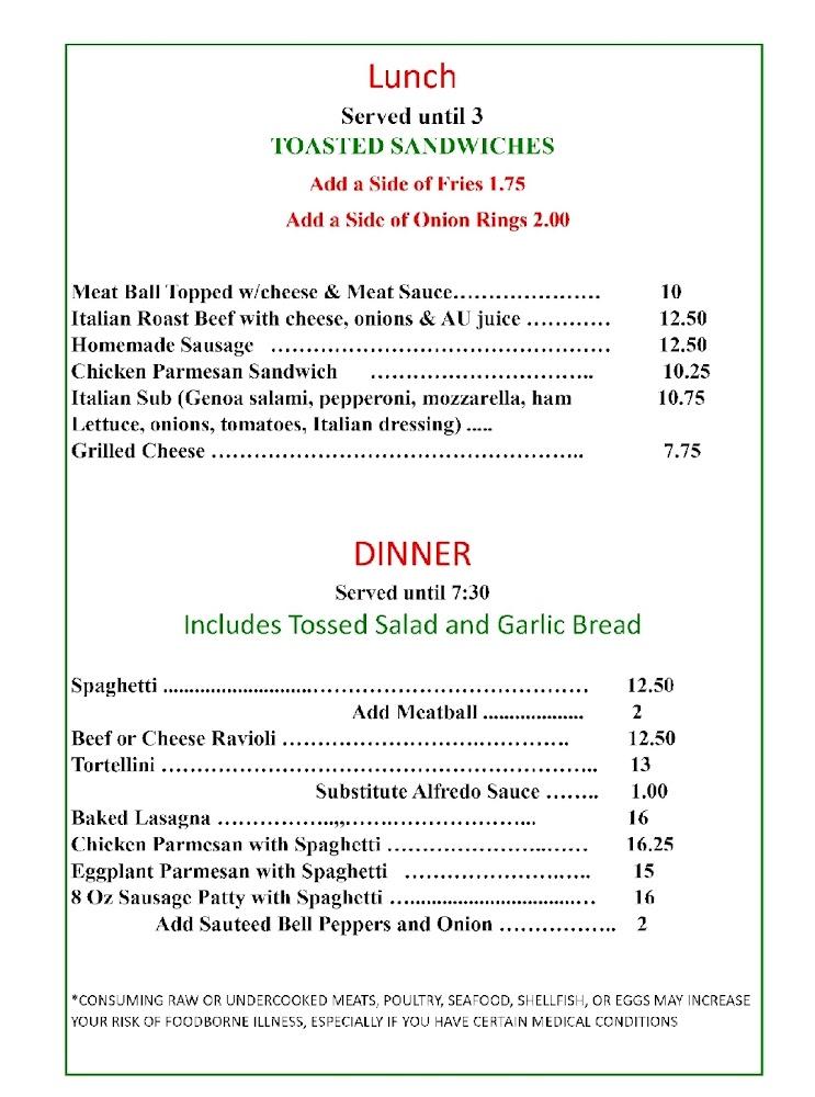 Big Italian (Formerly Galati's) Menu image 1