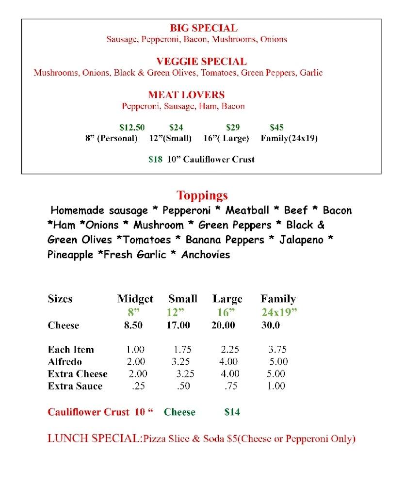 Big Italian (Formerly Galati's) Menu image 3
